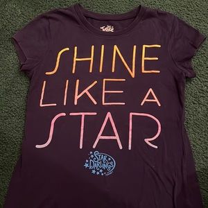 Girls T Shirt- shine like a star